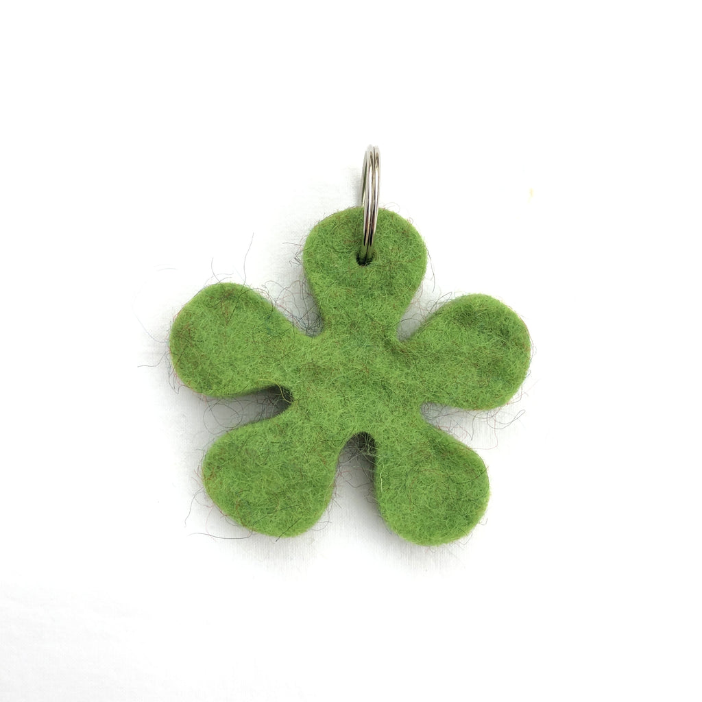 Keyring felted wool, several styles.
