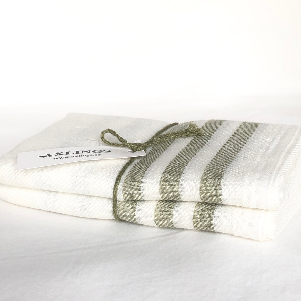 Axlings Linne Tea Towel "Diagonal", 2-pack.