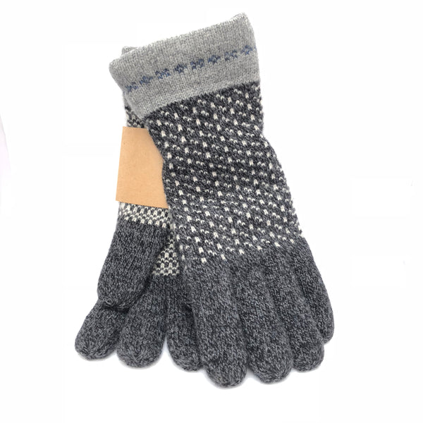 Wool Gloves Skaftö, soot